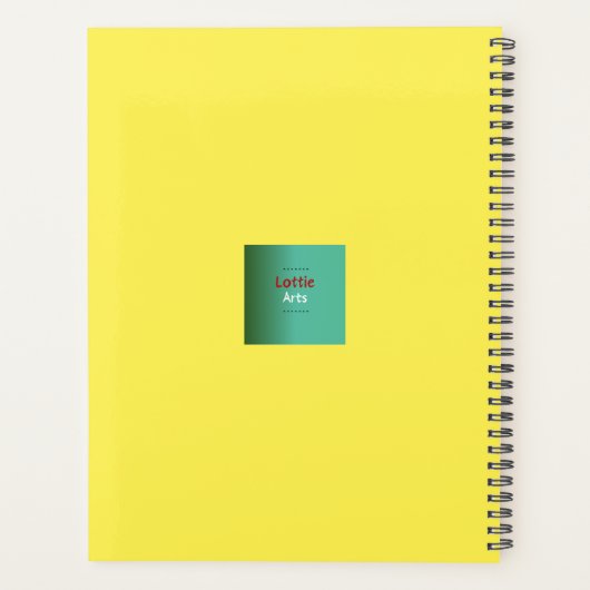 Sunrise Sunflower - Planner (Achterkant)