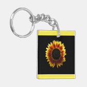 Sunrise Sunflower - sleutelhanger (Voorkant Links)