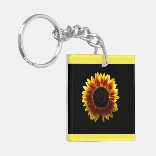 Sunrise Sunflower - sleutelhanger (Voorkant Links)