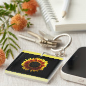 Sunrise Sunflower - sleutelhanger (Voorkant Rechts)