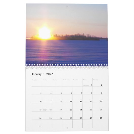 Sunrise, Sunset, 2010 Kalender (Jan 2027)