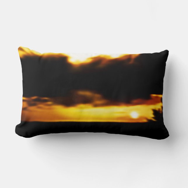 Sunrise/Sunset Blur Pillow Kussen (Voorkant)