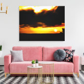 Sunrise/Sunset Blur Wrapped Canvas Afdruk (Insitu (Woonkamer))