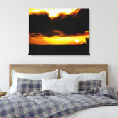 Sunrise/Sunset Blur Wrapped Canvas Afdruk (Insitu (Slaapkamer))