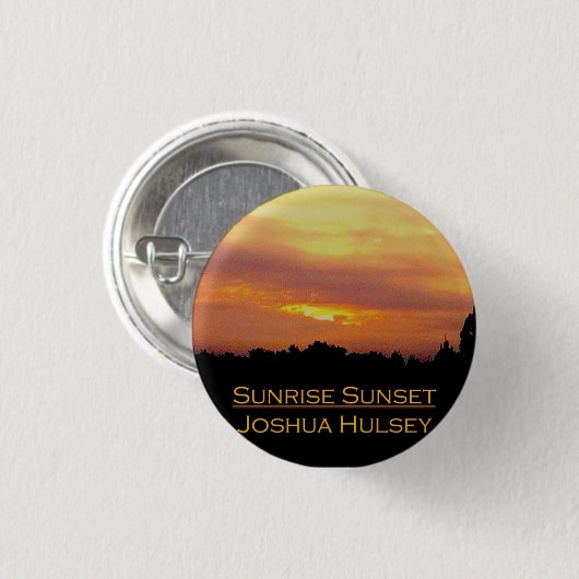 Sunrise Sunset Button (Voorkant /achterkant)