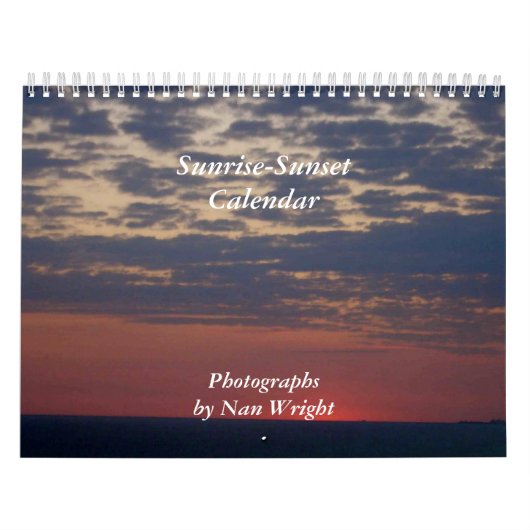 Sunrise-Sunset Calendar Kalender (Hoes)