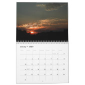 Sunrise Sunset Calendar Kalender (Jan 2027)