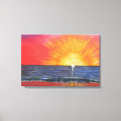 Sunrise Sunset Canvas Afdruk (Voorkant)