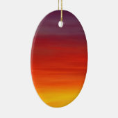 Sunrise Sunset Dawn Sky Keramisch Ornament (Rechts)