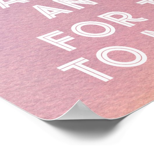 Sunrise Sunset Daydreams Inspirational Quote Poster (Hoek)