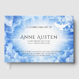 Sunrise & Sunset Funeral Guest Book Gastenboek