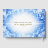 Sunrise & Sunset Funeral Guest Book Gastenboek (Achterkant)