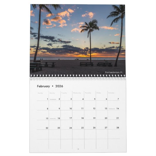 Sunrise & Sunset Kalender (Feb 2026)