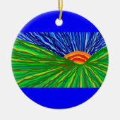 Sunrise/Sunset Keramisch Ornament (Voorkant)