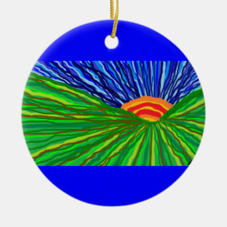 Sunrise/Sunset Keramisch Ornament