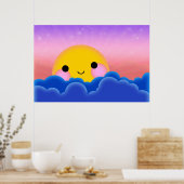 Sunrise Sunset Poster (Keuken)