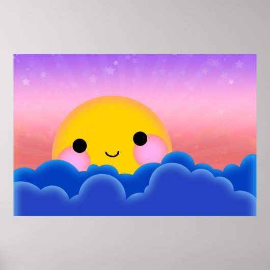Sunrise Sunset Poster (Voorkant)