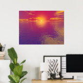 Sunrise Sunset Poster (Thuiskantoor)