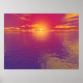 Sunrise Sunset Poster (Voorkant)