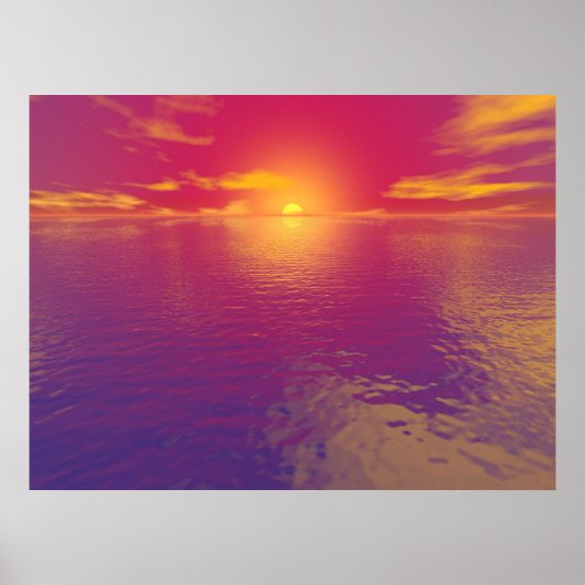 Sunrise Sunset Poster (Voorkant)