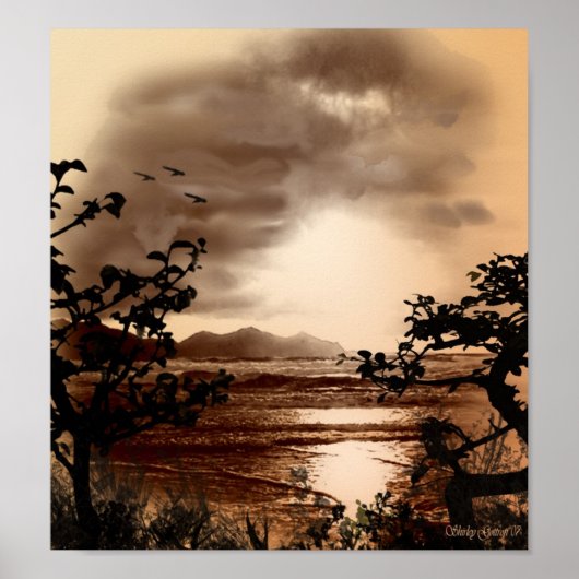 Sunrise-Sunset Poster (Voorkant)