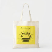 Sunrise/Sunset Reflection Thunder_Cove Tote Bag (Voorkant)