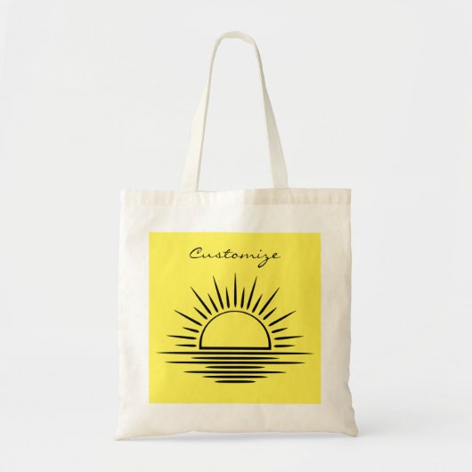 Sunrise/Sunset Reflection Thunder_Cove Tote Bag (Voorkant)