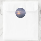 Sunrise/Sunset Ronde Sticker (Tas)