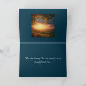 SUNRISE SUNSET SYMPATHIEKAART BEDANKKAART (Binnen)