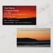 Sunrise/Sunset Visitekaartje (Voorkant / Achterkant)