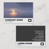 Sunrise/Sunset Visitekaartje (Voorkant / Achterkant)