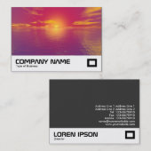 Sunrise Sunset Visitekaartje (Voorkant / Achterkant)