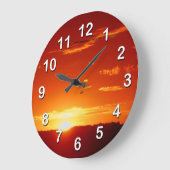 Sunrise Sunset-Wall klok (Hoek)