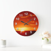 Sunrise Sunset-Wall klok (Huis)