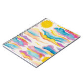 Sunrise Sunset Waterverf Journal Notitieboek (Linkerzijde)