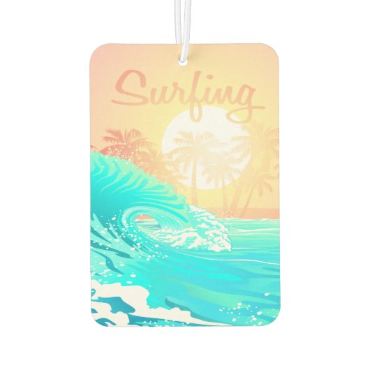 Sunrise Surfer Luchtverfrisser (Achterkant)