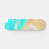 Sunrise Surfer Persoonlijk Skateboard (Horizontaal)