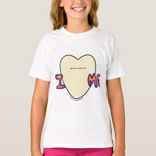 Sunrise Thermal I love me Bubely Design Hoodie T-shirt (Voorkant)