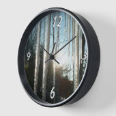 Sunrise Through Icicles Winter Natuur Fotografie (Hoek)