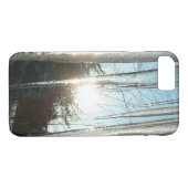 Sunrise Through Icicles Winter Natuur Fotografie Case-Mate iPhone Case (Achterkant (Horizontaal))