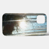 Sunrise Through Icicles Winter Natuur Fotografie Case-Mate iPhone Case (Achterkant (horizontaal))