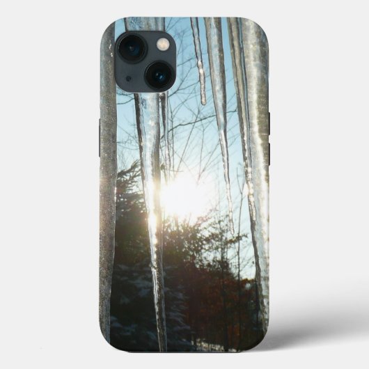 Sunrise Through Icicles Winter Natuur Fotografie Case-Mate iPhone Case (Achterkant)