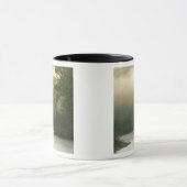 Sunrise through mist bekeken vanuit Red Bluff, Mok (Midden)