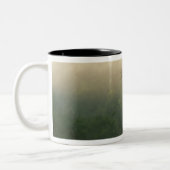 Sunrise through mist bekeken vanuit Red Bluff, Tweekleurige Koffiemok (Links)