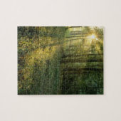 Sunrise through oak and hickory forest, Mammoth Legpuzzel (Horizontaal)