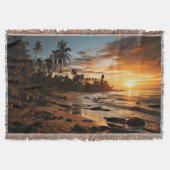Sunrise Throw Blanket 1 Deken (Voorkant)