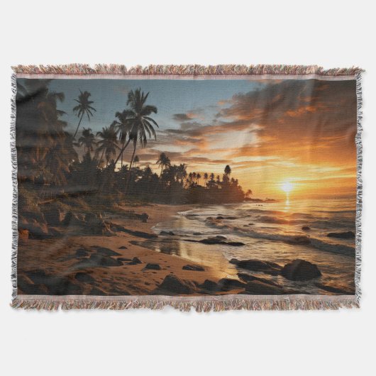 Sunrise Throw Blanket 1 Deken (Voorkant)