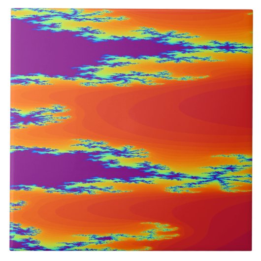 Sunrise Tile Tegeltje (Voorkant)