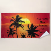 Sunrise to Sunset Beach Towel Strandlaken (Voorkant)