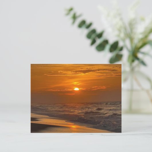 Sunrise Topsail Beach Briefkaart (Staand voorkant)